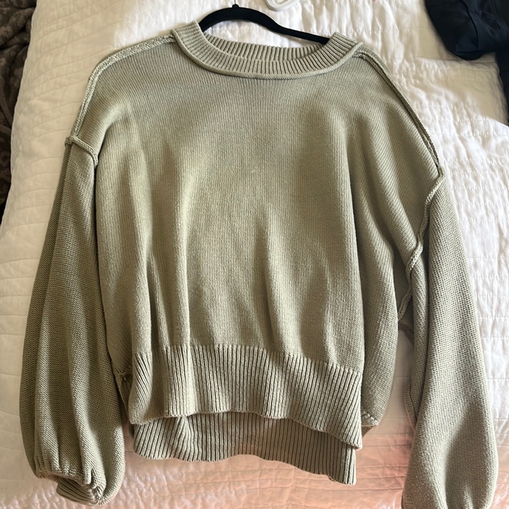 cute mint green sweater
